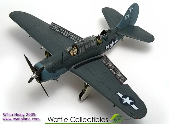 1:72 Hobby Master Marina de los Estados Unidos SB2 Helldiver Blanco 61 19134 HA2202 Foto 1 de 1