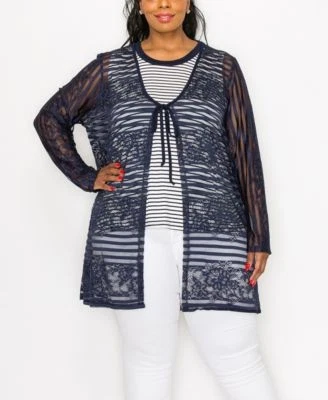 MONEDA 1804 MONEDA 1804 Corbata de Encaje Talla Grande F Negra 2X 840015945275 RT $32.0 Foto 1 de 1