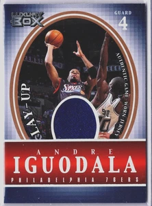 04-05 Caja de Lujo Baloncesto Andre Iguodala 76ers Jersey Tarjeta #119/200 - Imagen 1 de 2