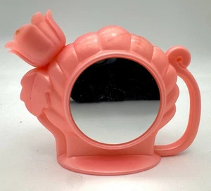 Vintage Tomy Sweet Sea Sirena Bambola Annaffiatoio Specchio Can 1985 Rosa HTF - Foto 1 di 6
