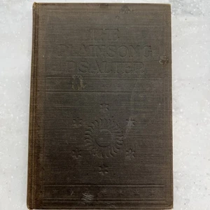 The Plainsong Psalter - Psalms of David - 1932 Hardcover -American Common Prayer - Bild 1 von 13