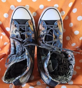 RARA Converse Chuck Taylor All Star Justice League taglia 10 uomo 156984C DC Comics - Foto 1 di 18