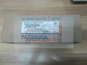 NEW 1PC Yaskawa servo motor SGM7J-08A7C6S - Picture 1 of 2