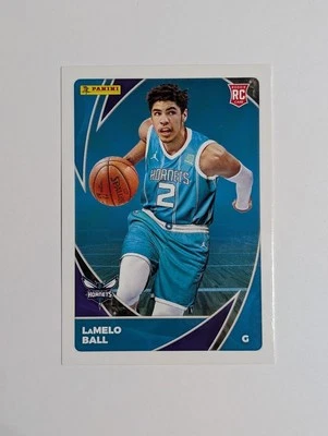 2020-21 Panini Stickers Card #83 LaMelo Ball RC Charlotte Hornets NBA Card - Image 1 of 2