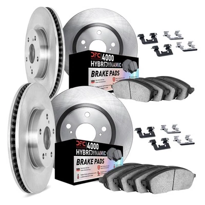 For BMW 650i Gran Coupe 13-18 Brake Kit DFC Plain Front & Rear Brake Kit w 4000 - Image 1 of 4