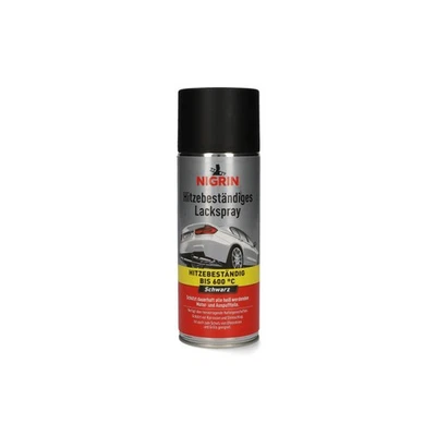 Lack-Spray hitzebeständig Schwarz NIGRIN 400ml Lackspray Autolack Dose matt - Bild 1 von 4