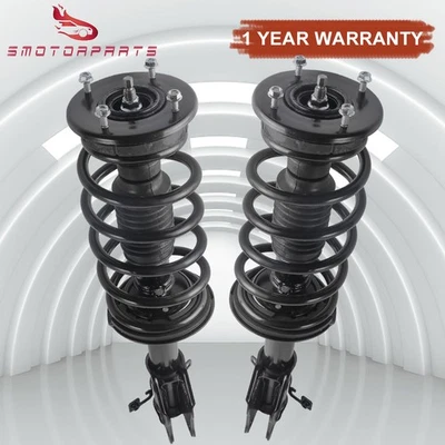 Pair Front Complete Shock Struts For 2007-2014 Ford Edge Lincoln MKX V6 FWD - Image 1 of 4