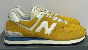 New Balance 574 - Marmalade Sea Salt - Suede Classics - U574VPY - Men’s Size 13 - Foto 1 di 7