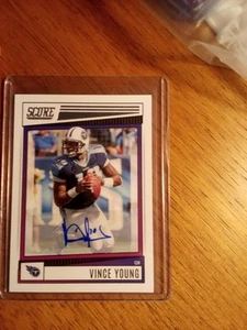Autographed Vince Young Card - Picture 1 of 2