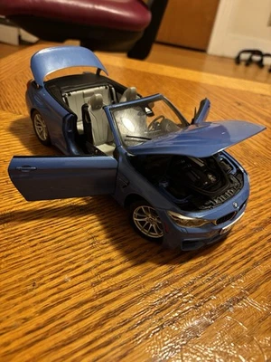 1/18 Paragon BMW M4 F83 Convertible Blue 🤝ALSO OPEN FOR TRADE🤝 - Image 1 of 4