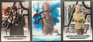 Star Wars BENECIO DEL TORO LAURA DERN BILLIE LOURD SIGNED Karten - Bild 1 von 1