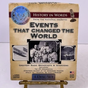 History In Words: Events That Changed The World 4 CD National Archives NOS  - Bild 1 von 9