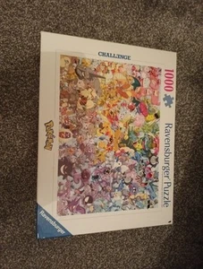 POKEMON Challenge Ravensburger 1000 Piece Jigsaw Puzzle New - Picture 1 of 3