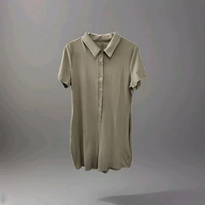 Lily Coco Women's Shorts Romper Size Large Olive Green - Picture 1 of 8