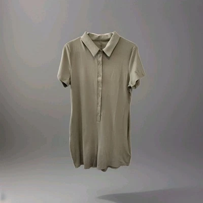 Pantalones cortos para mujer Lily Coco mameluco talla grande verde oliva Foto 1 de 4