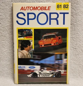 Automobile Sport 1981 1982 Hardcover HCDJ International Motorsports Grand Prix + - Imagen 1 de 10