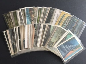 US STAMPS Lot of (75) Various Early 1900's Picture Postcards of Bridges & Trains - Picture 1 of 13