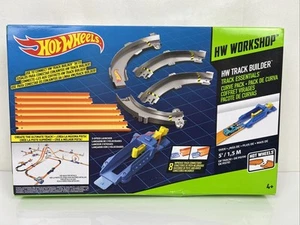 Raro Hot Wheels Workshop Track Builder Essentials Curve Pack NUEVO - Imagen 1 de 8