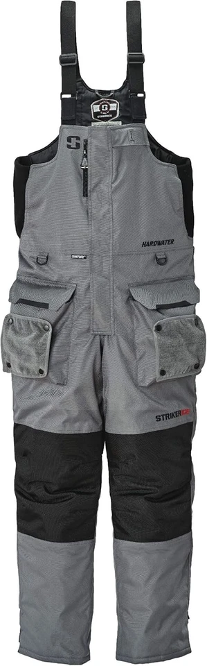 STRIKER Hardwater Bib Medium (M/Gray/Black) 6201003