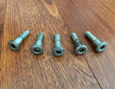 Suzuki 92-98 GSXR 600/750/1000 OEM Front Brake Disc Bolts (5pcs) - Image 1 of 4