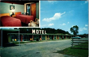 Shoemaker Motel Somerset Pennsylvania pa chrome postcard D871 - Picture 1 of 2