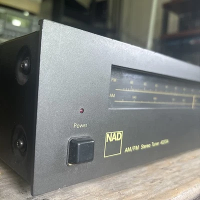 Vintage NAD AM/FM Stereo Tuner 4020A HiFi Component Audio FREE SHIPPING - Image 1 of 4