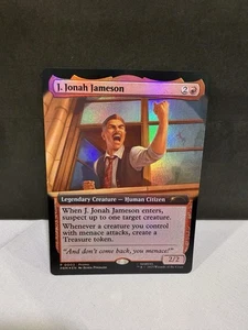 MTG J. Jonah Jameson Foil Promo Magiccon Exclusive - Bild 1 von 2