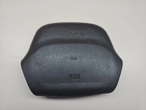 97-01 Jeep Cherokee XJ Wrangler Tj OEM Horn Button Pad Cover Agate Gray - Picture 1 of 7