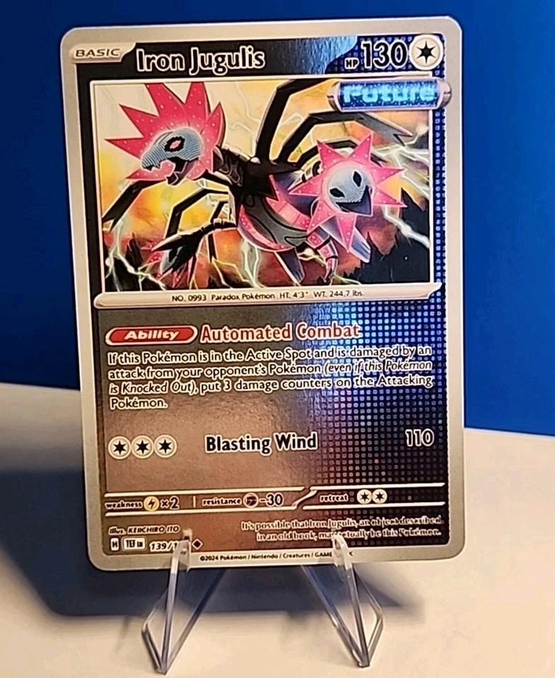 Iron Jugulis 139/162 Sv05: Temporal Forces Reverse Holo Pokémon TCG NM  - Image 1 of 1