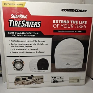 Juego de 2 anillos a presión negros Cover Craft TireSavers 33"-35" ST7003BK - Imagen 1 de 11