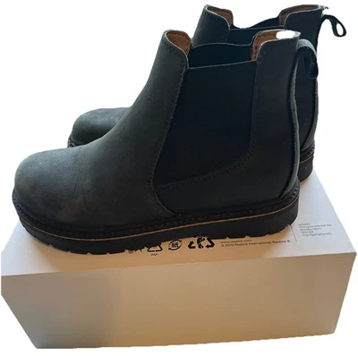 Birkenstock Stalon Grafito Nubuck Difícil de Encontrar Talla 37E Nuevo Sin Caja Hecho en Portugal Foto 1 de 4