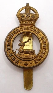 Hertfordshire Regiment original Mützenabzeichen - Bild 1 von 4