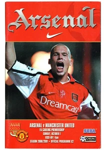 Arsenal v Manchester United 2000-2001 Premier League 01/10/2000 - Picture 1 of 1