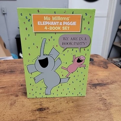 Mo Willems Elephant Piggie 4 Book Set Childrens Early Reader Collection - Image 1 of 4