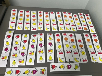 Scratch n sniff stickers LOT fruitsOfTheSpirit  religious Christian 125+ New - Image 1 of 4