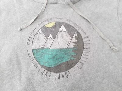 Толстовка женская укороченная Lake Tahoe синяя 84 средний размер  - Изображение 1 из 4