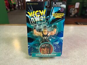 1998 WCW NWO "Hollywood" HULK HOGAN Poseable Wrestling Figurka Stalówka w pudełku