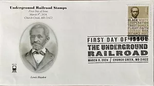 AFDCS 5840 Underground Railroad Lewis Hayden Slogan Cancel - Picture 1 of 1