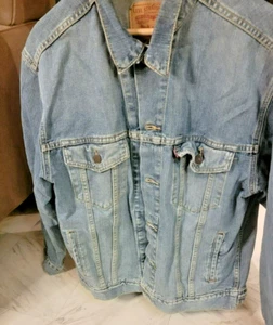 Vintage Levi's Trucker jacket 730S 705070238 size L - Picture 1 of 7