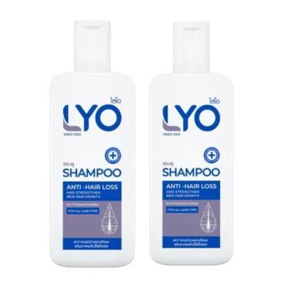 Shampoo Hair Treatment Hair Strengthen Lyo & Regrowth Shampoo 200ml.x2 - Image 1 of 4