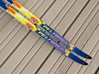 🔥 ESQUÍS PELTONEN LASER 200 cm XC Cross Country con fijaciones de perfil Salomon SNS Foto 1 de 4