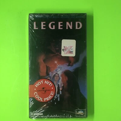 Legend 1986 VHS MCA Universal Tom Cruise Kmart NIP New Sealed Sci-fi Fantasy - Image 1 of 4
