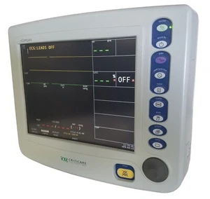 CSI Criticare nCompass 81H000PD Patient Monitor w/ECG/Resp, NIBP, Printer - Picture 1 of 7