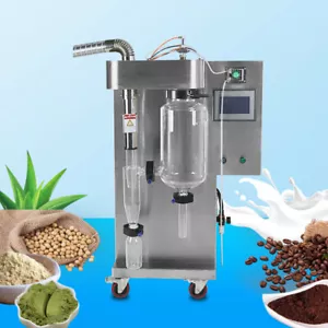 Asciugatrice a spruzzo da laboratorio 2 L controller PID centrifuga ad alta velocità + set parti vetro di ricambio - Foto 1 di 12