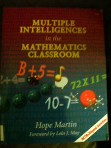 Multiple Intelligences in the Mathematics Classroom by Hope Martin Grades 5-8 SC - Picture 1 of 1