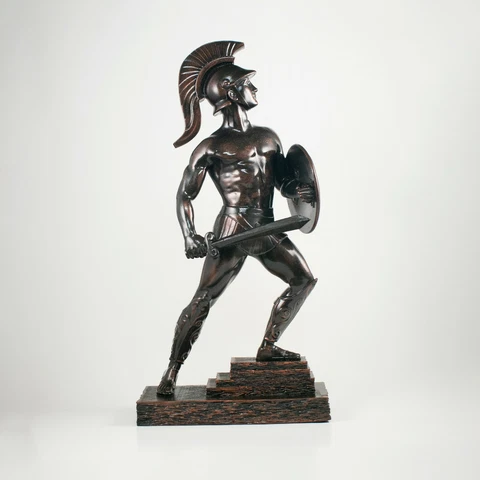 Collectible 10" Tommy Trojan University of Southern California USC Trojan Mascot Cover