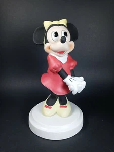 Disney Bisque Minnie Mouse Figurine Large - Picture 1 of 8
