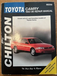 1983-1996 Toyota Camry Repair Manual - Picture 1 of 2