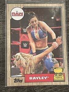 Bayley 2017 Topps Heritage WWE #12 ALL STAR ROOKIE CUP DAMAGE CTRL RAW SD NXT.