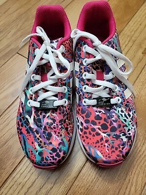 Adidas Torsión Ortolita Tenis Zapatos para Correr Mujer’s Talla 4, Excelente Estado. Foto 1 de 4